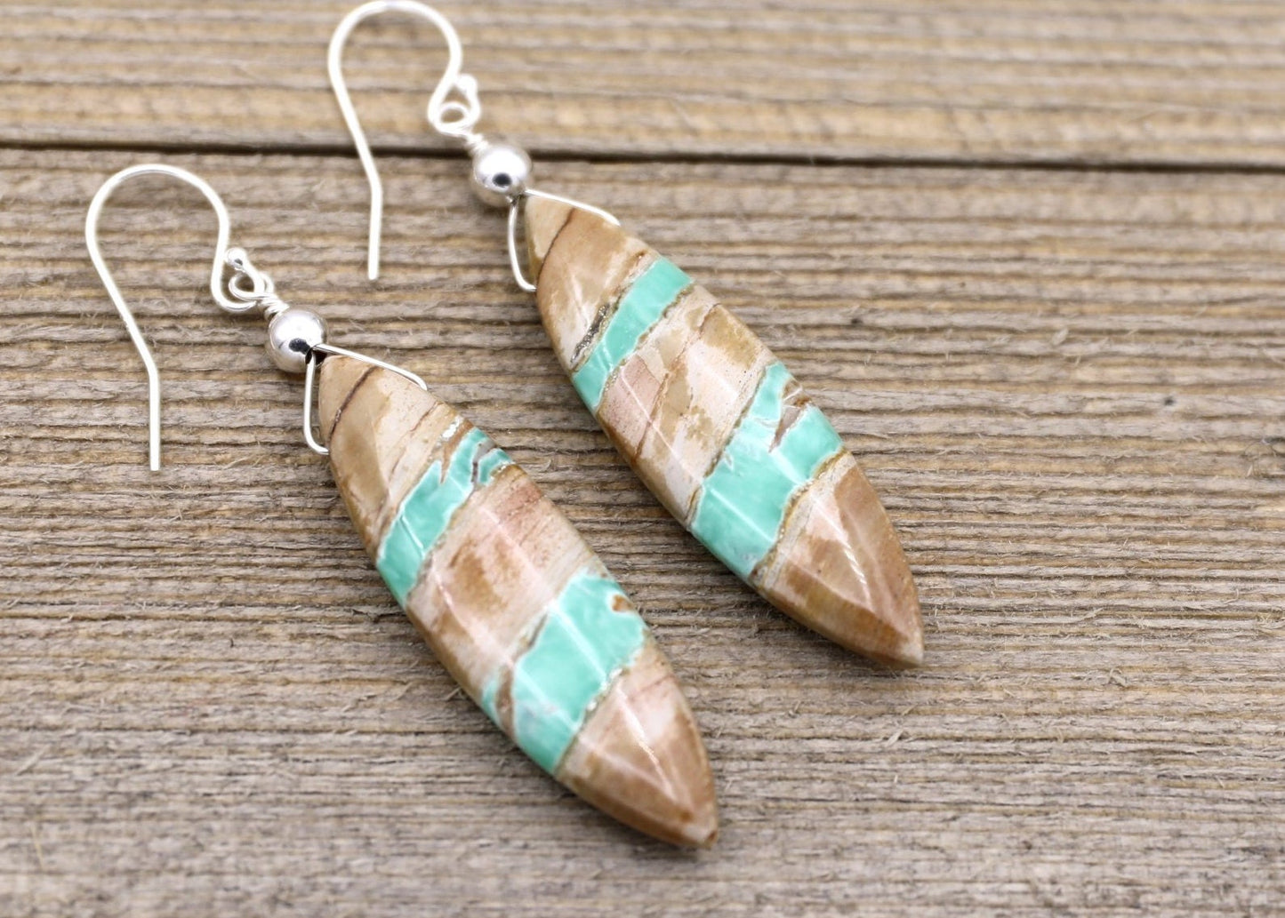 Variscite Earrings
