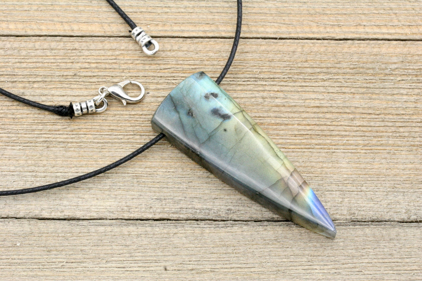 Labradorite Spike Necklace