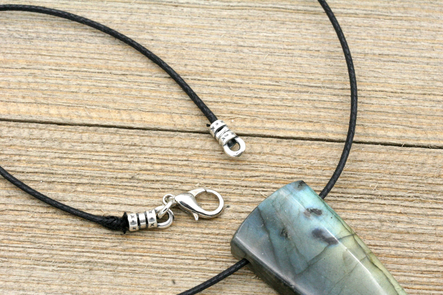Labradorite Spike Necklace
