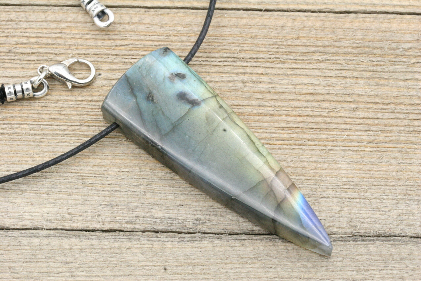 Labradorite Spike Necklace