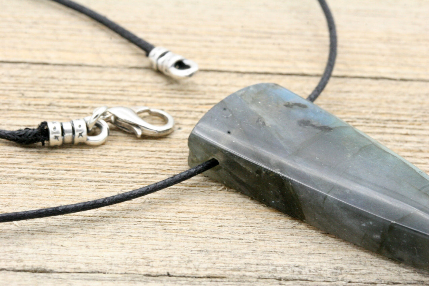 Labradorite Spike Necklace