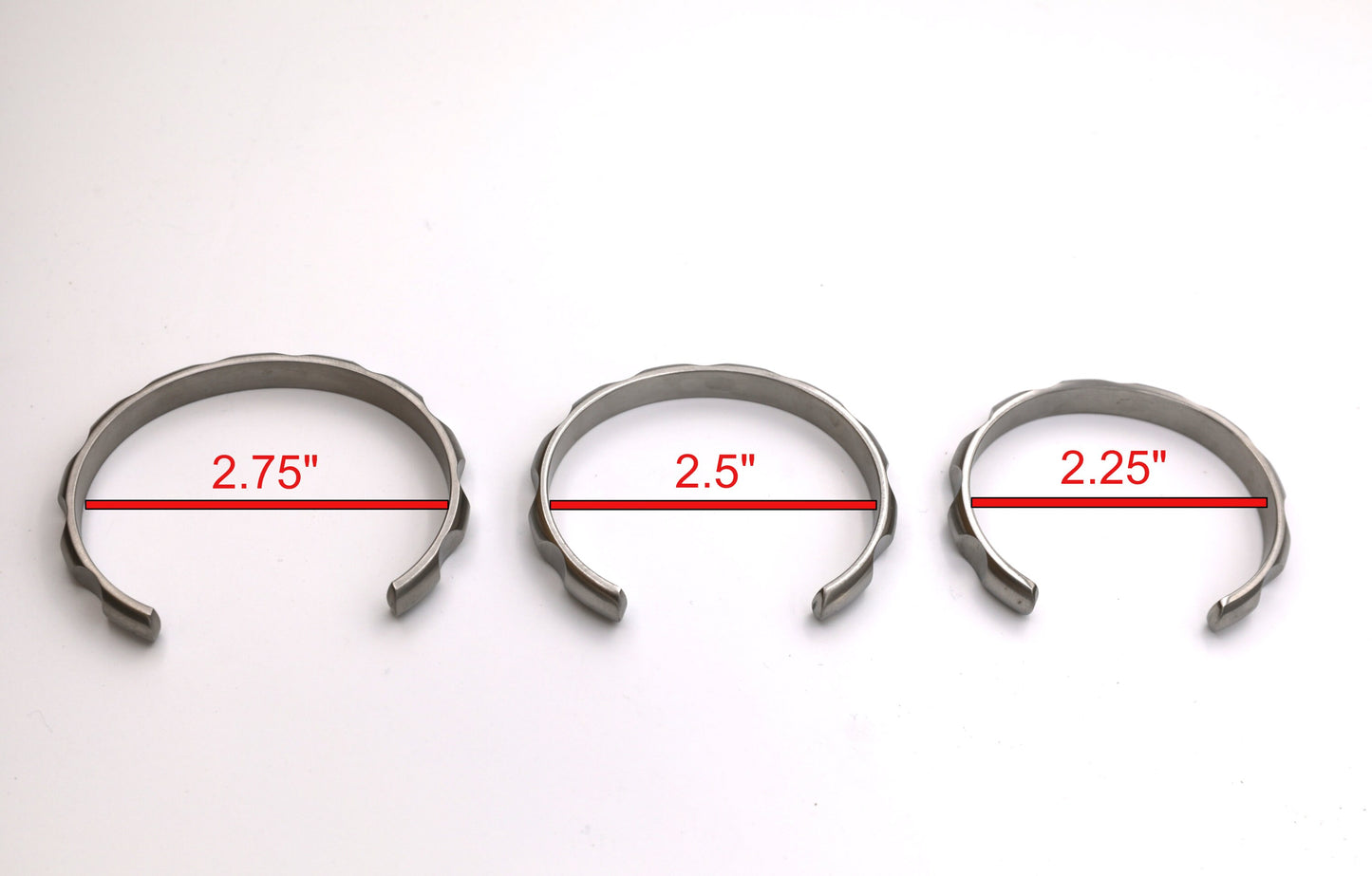 Men's Machined Steel Bracelet