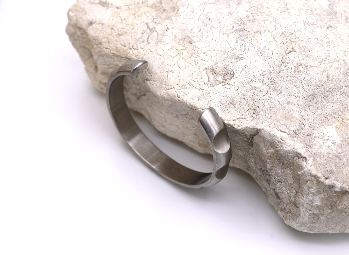 Men's Machined Steel Bracelet