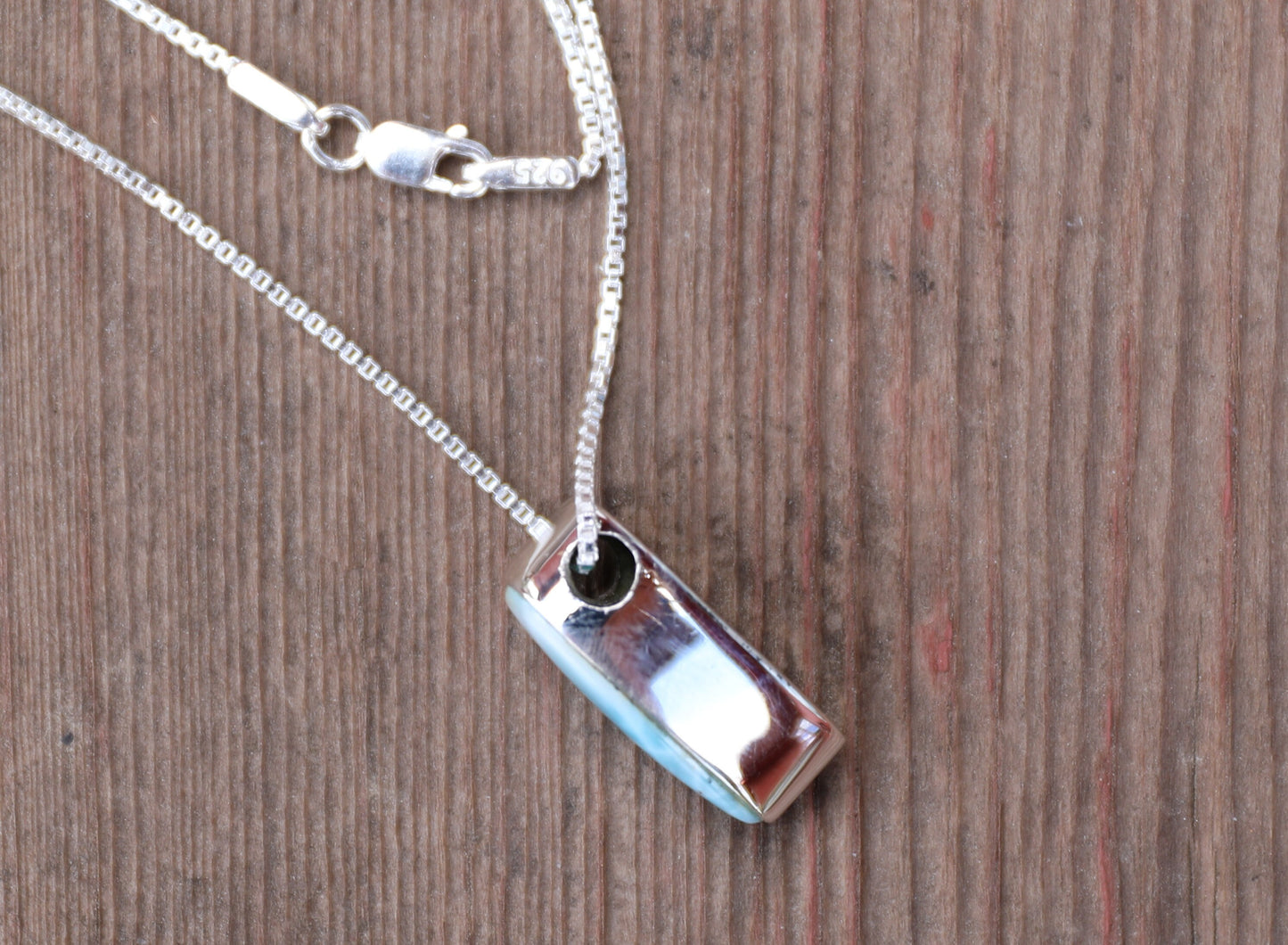 Larimar Slider Necklace