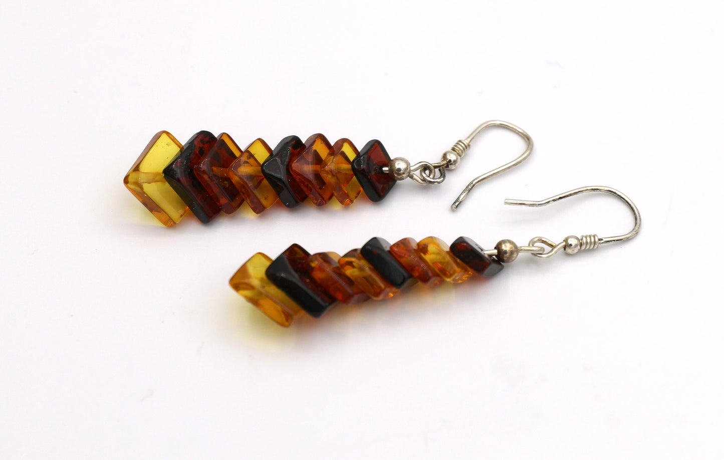 Baltic Amber Cairn Earrings