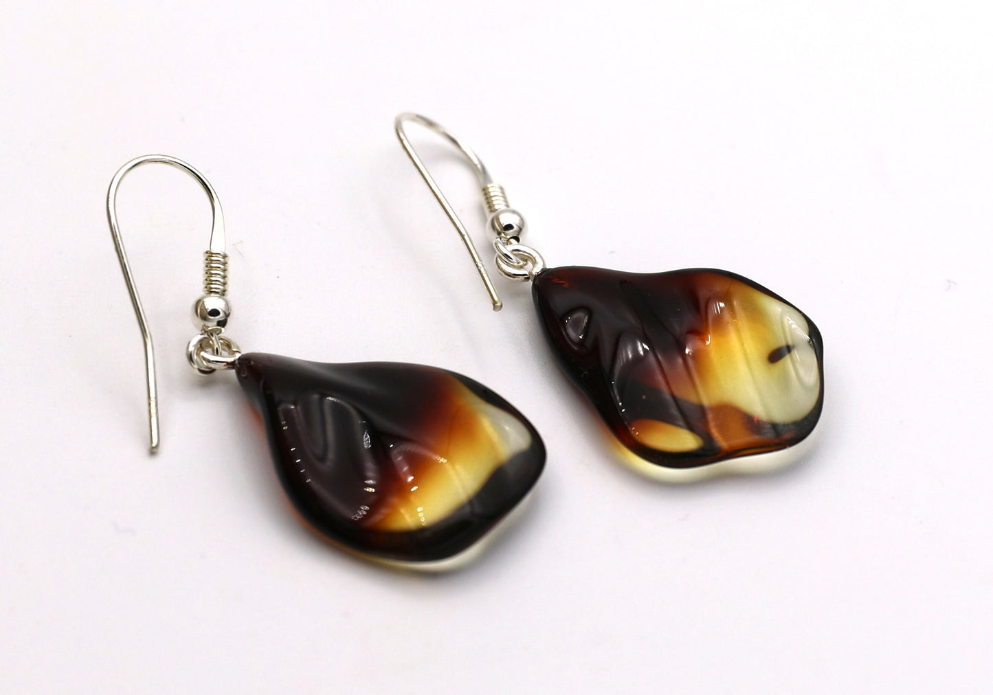 Ombre Amber Drop Earrings