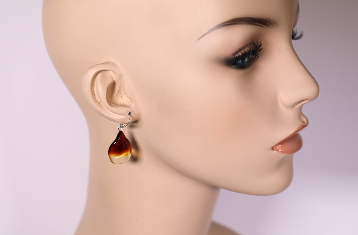 Ombre Amber Drop Earrings