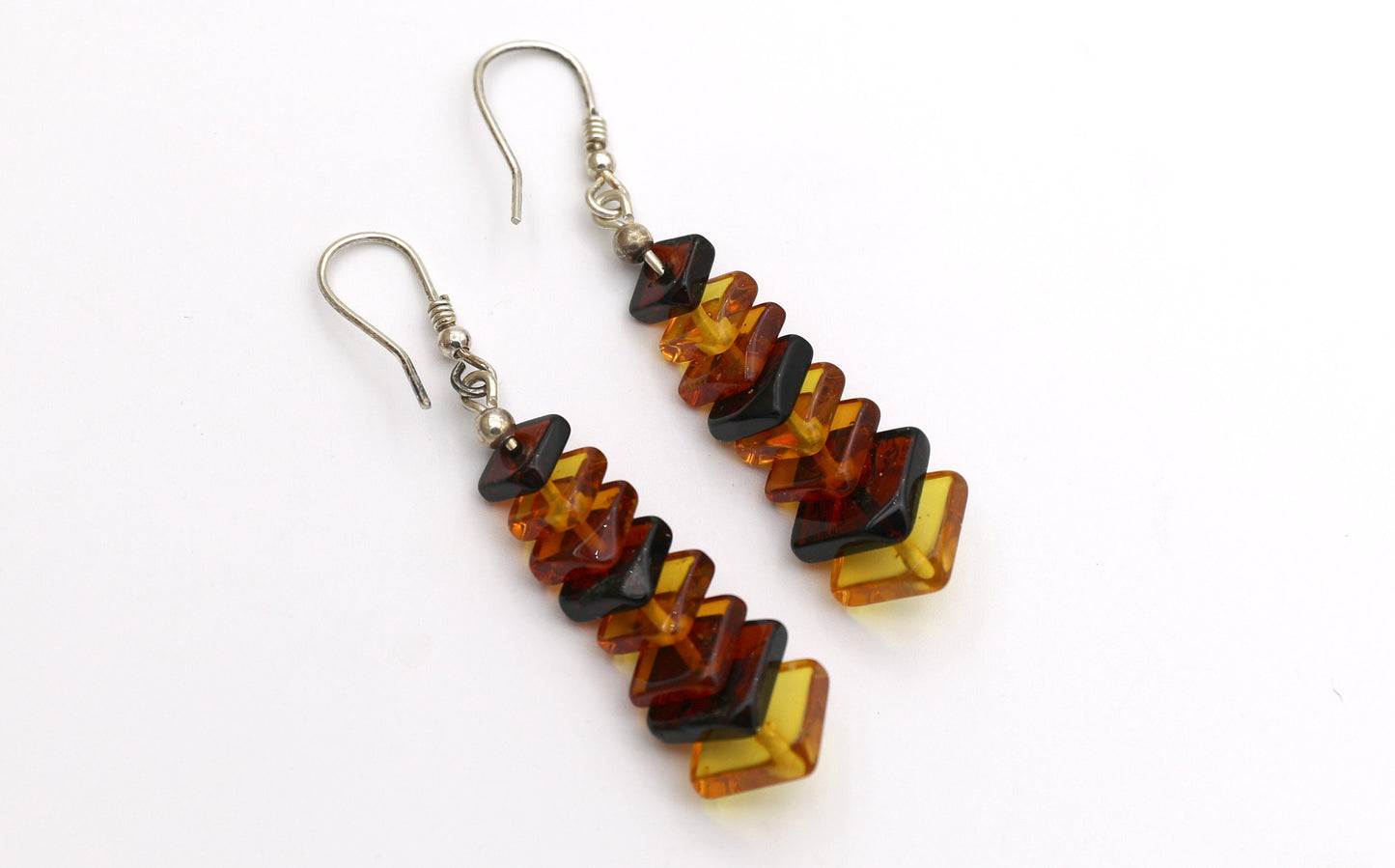 Baltic Amber Cairn Earrings