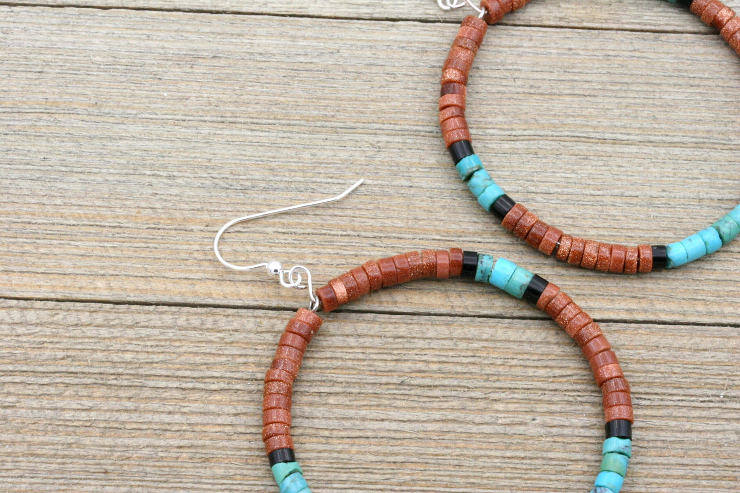 Southwestern Hoop Earrings