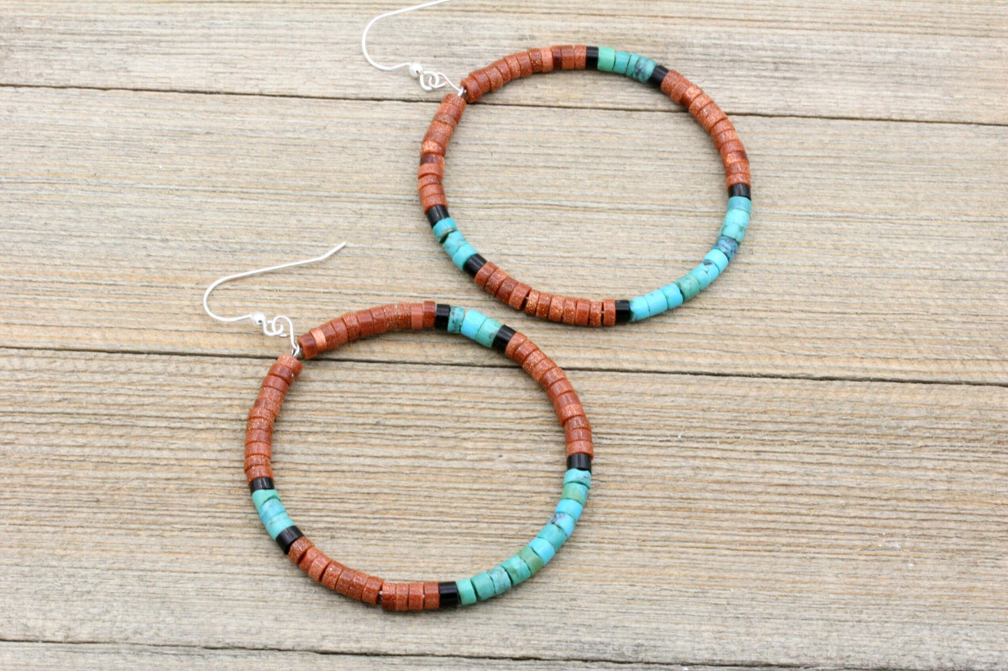 Southwestern Hoop Earrings