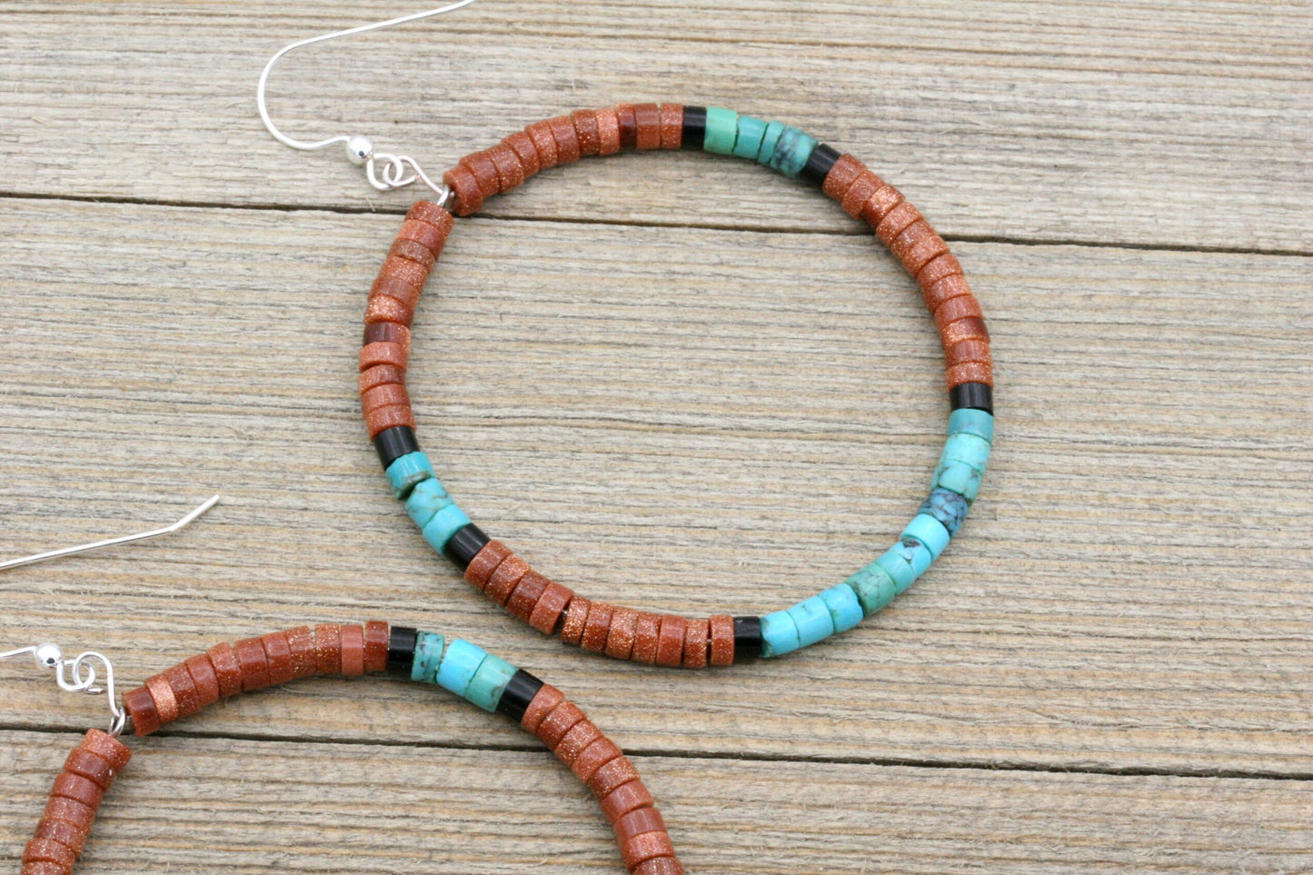 Southwestern Hoop Earrings
