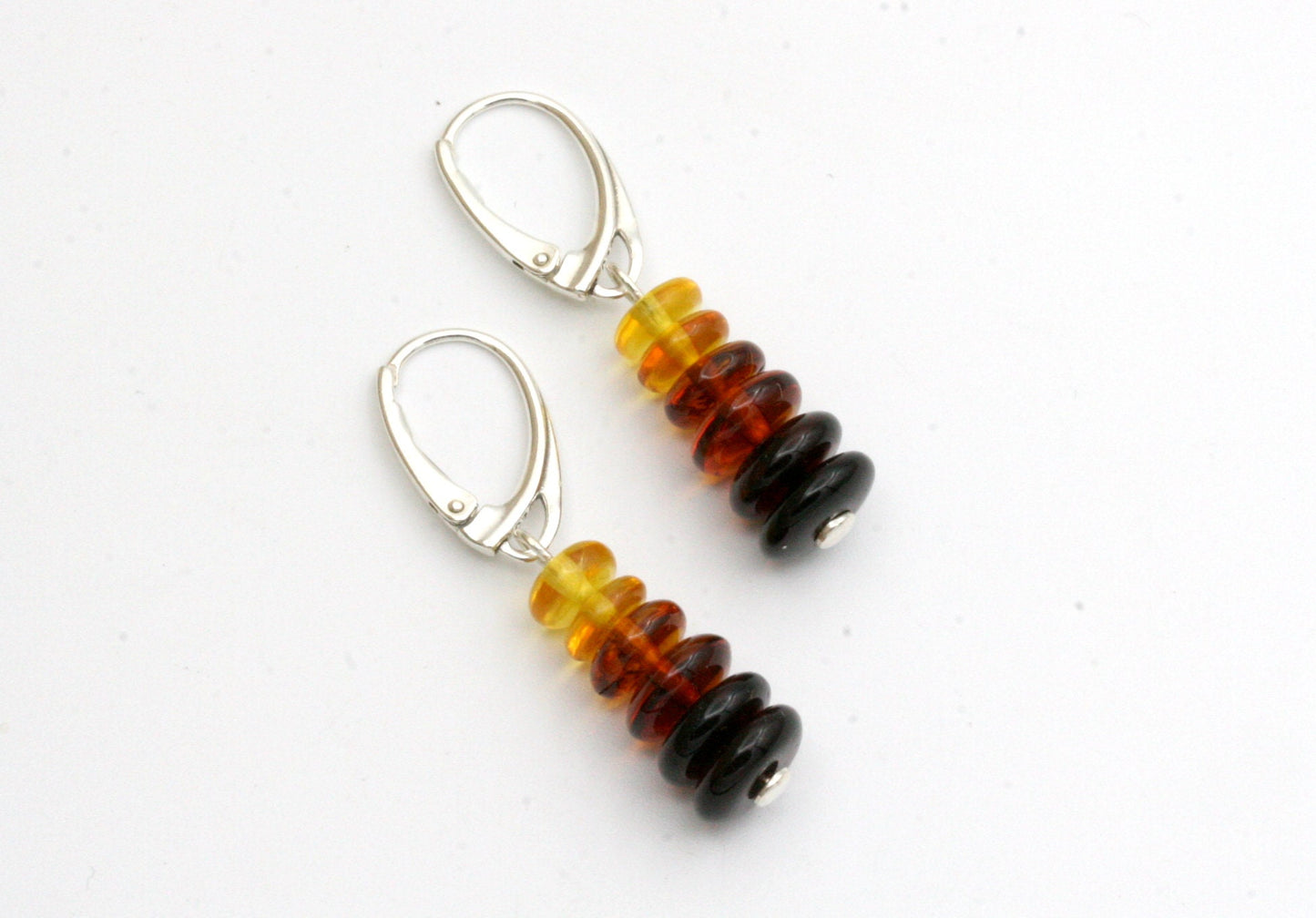 Ombre Amber Stack Earrings