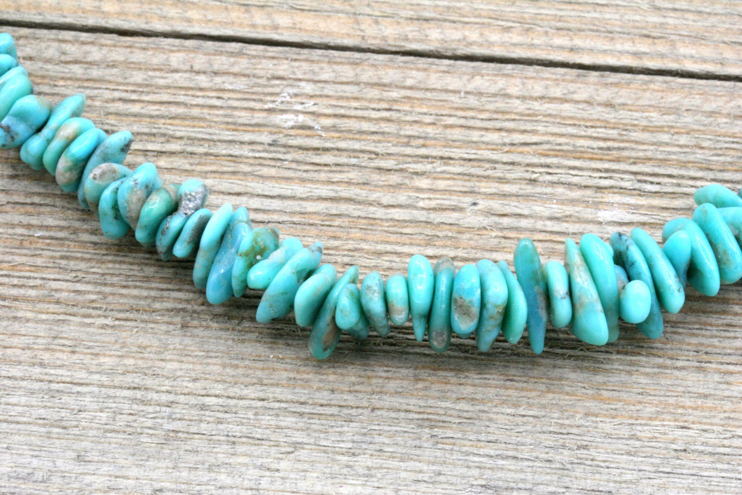 Sleeping Beauty Turquoise Chip Necklace