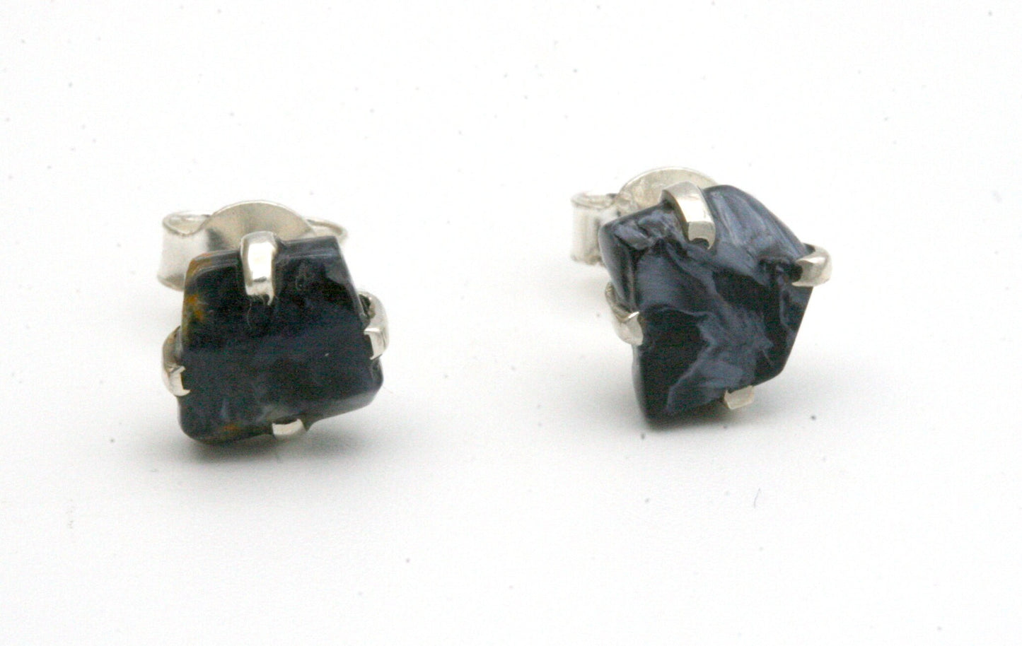 Pietersite stud earrings