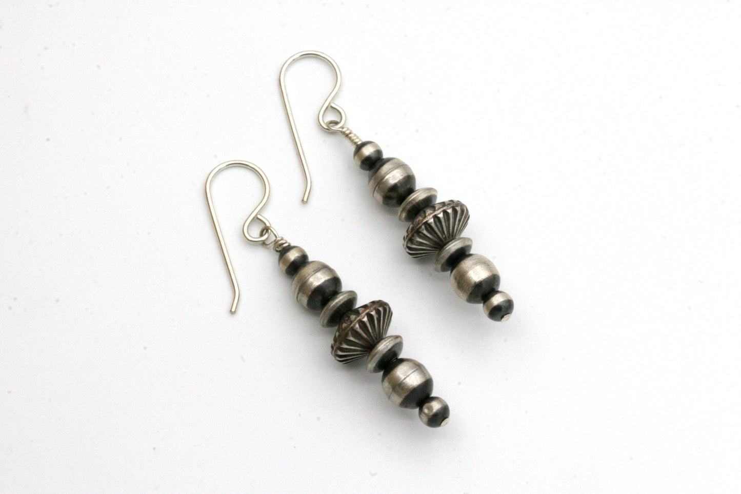 Navajo pearl earrings