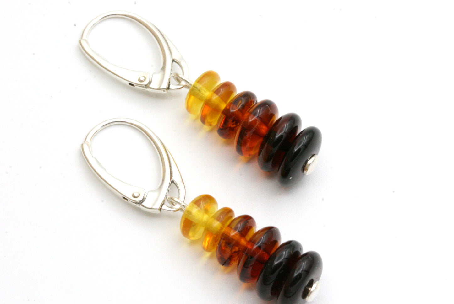 Ombre Amber Stack Earrings