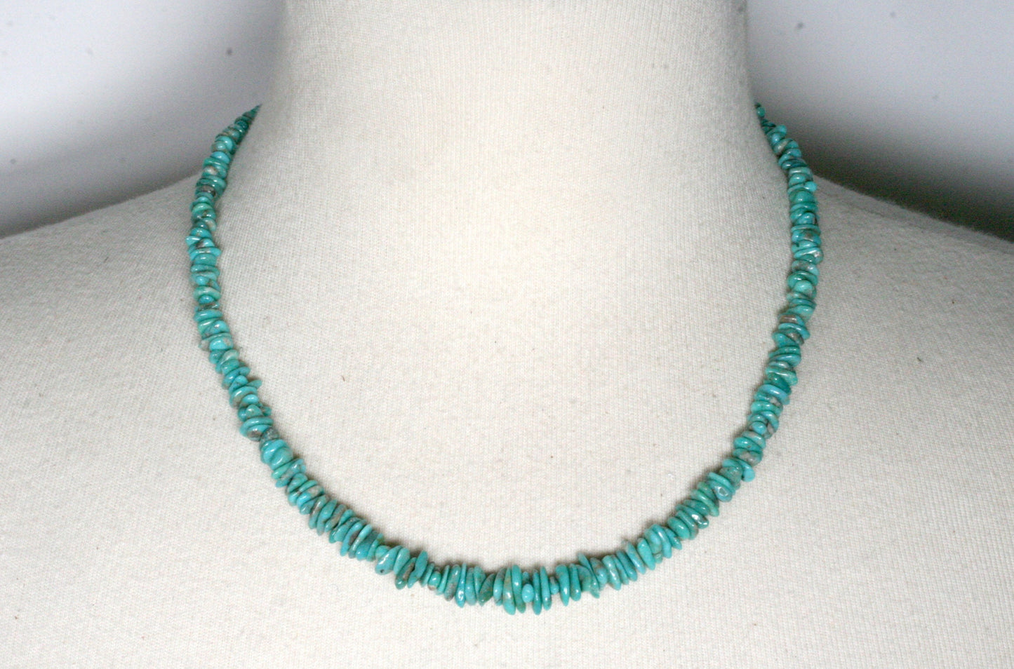 Sleeping Beauty Turquoise Chip Necklace
