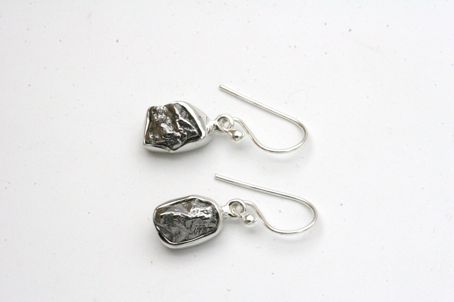 Meteorite Drop Earrings
