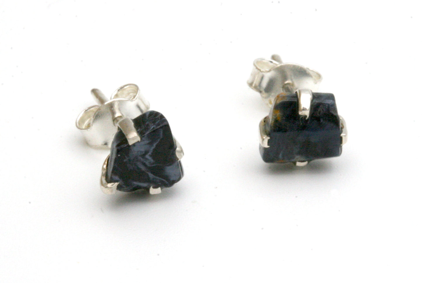 Pietersite stud earrings