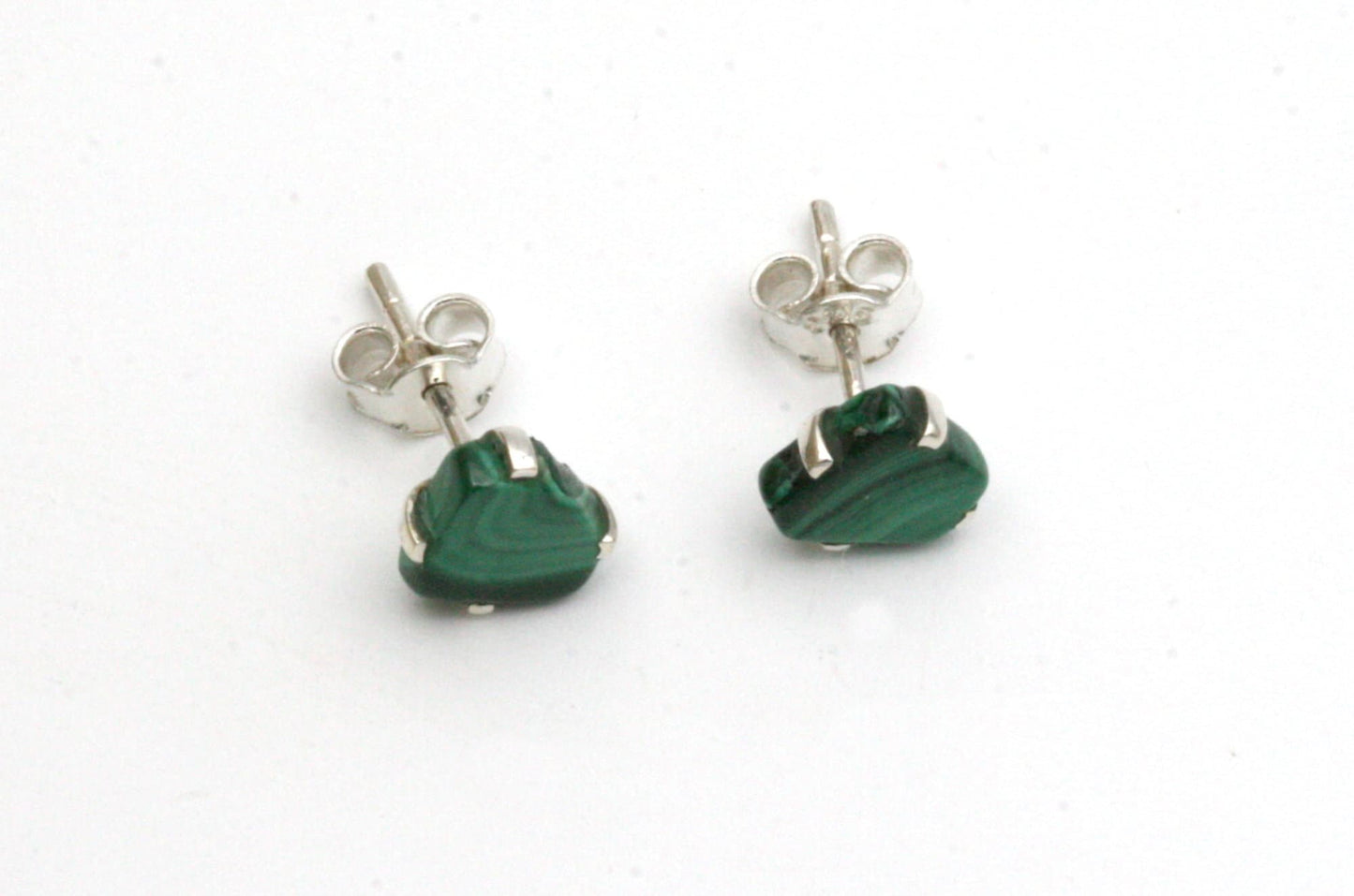 Malachite Stud Earrings