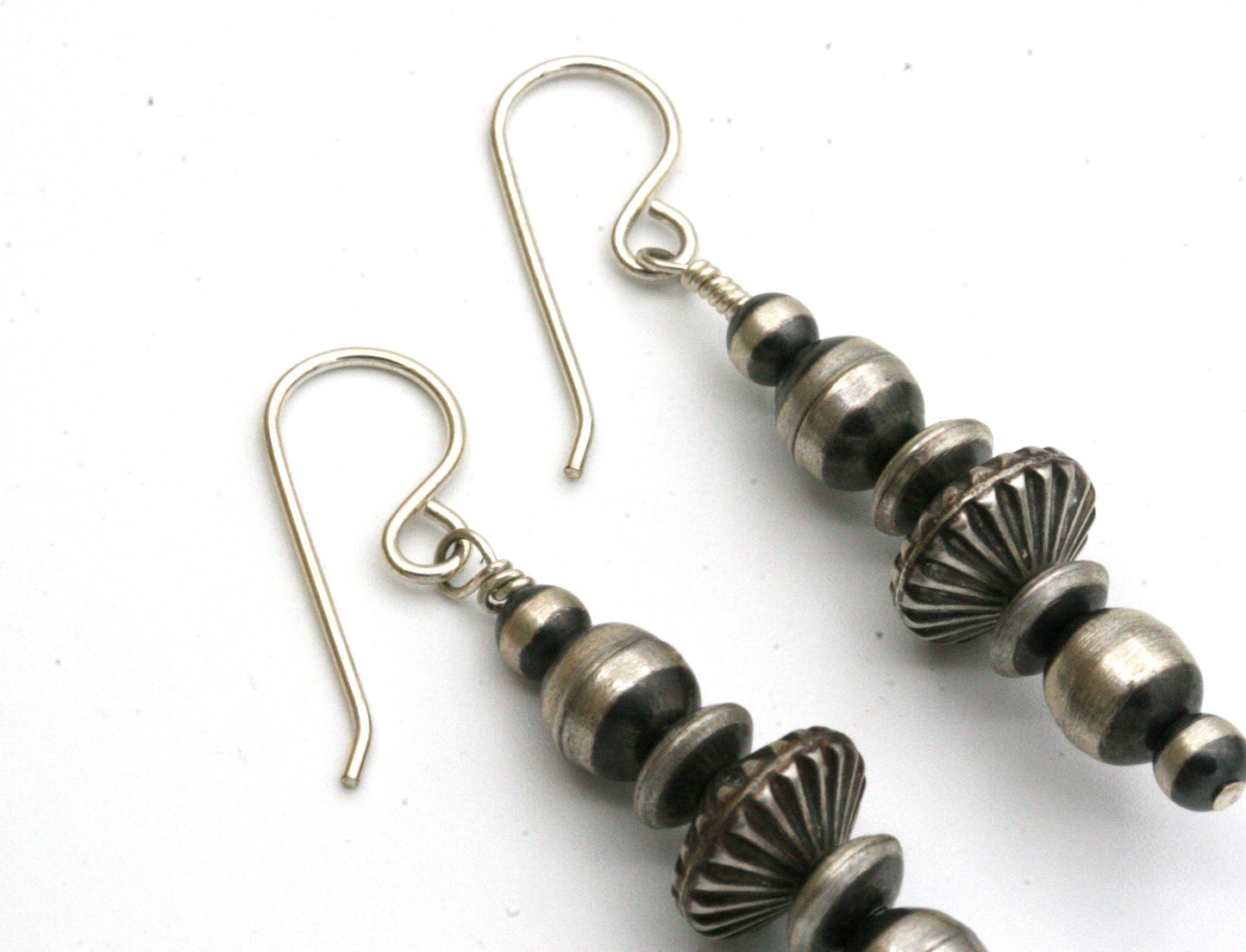 Navajo pearl earrings
