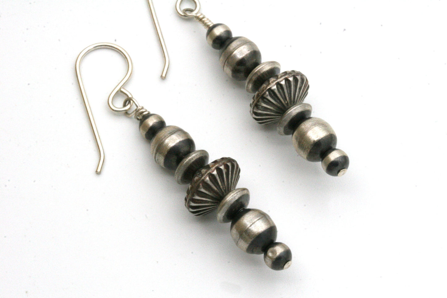 Navajo pearl earrings