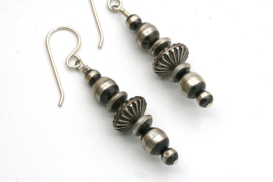 Navajo pearl earrings