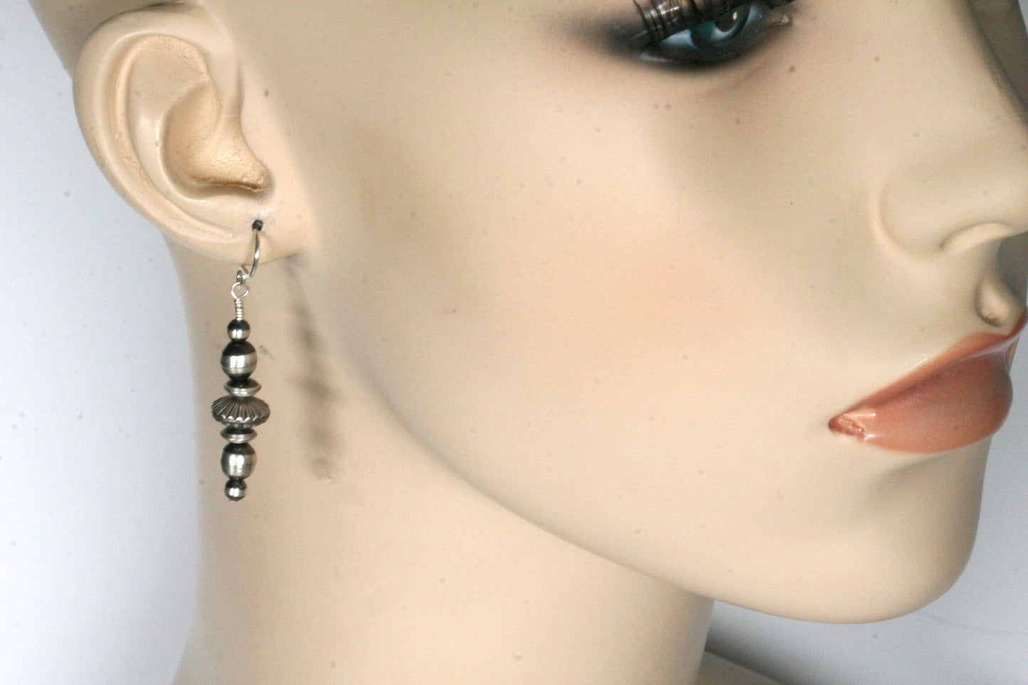 Navajo pearl earrings