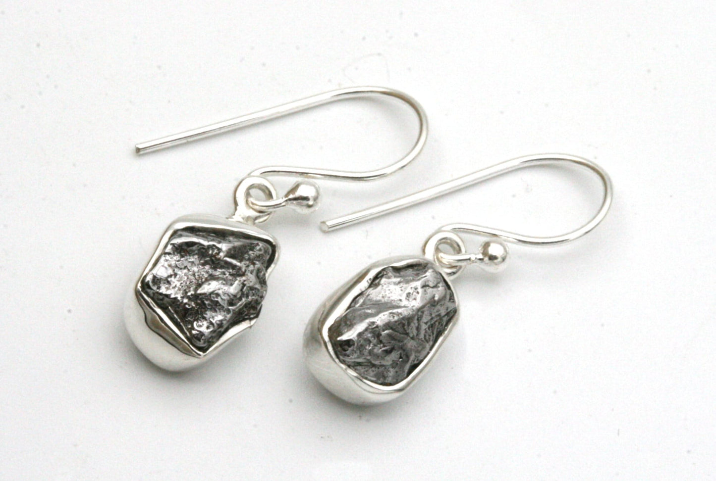 Meteorite Drop Earrings