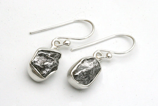 Meteorite Drop Earrings