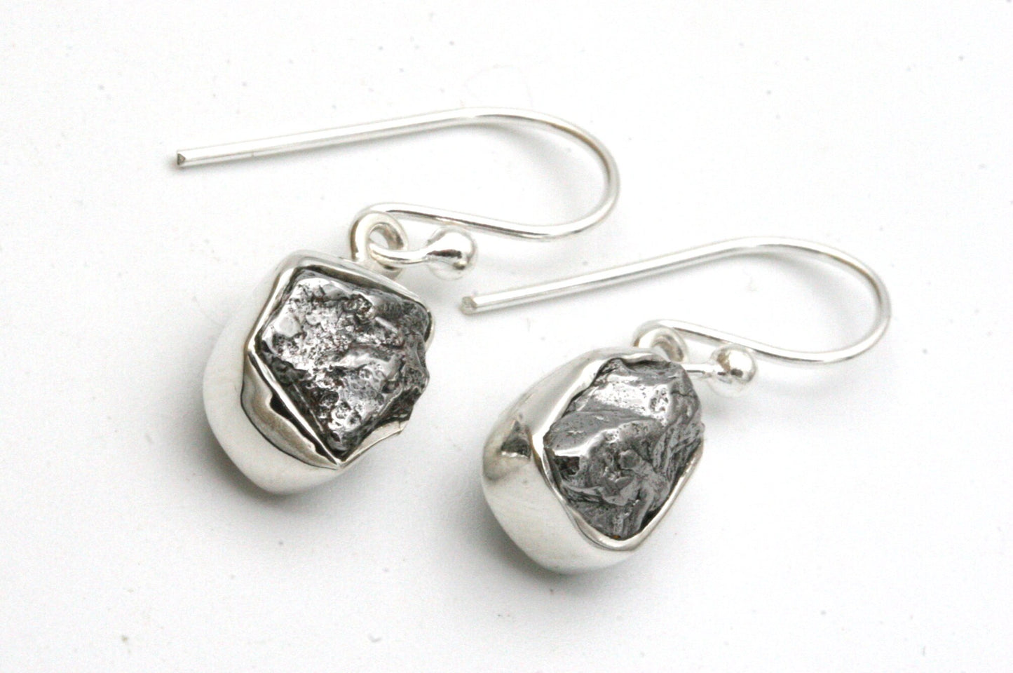 Meteorite Drop Earrings