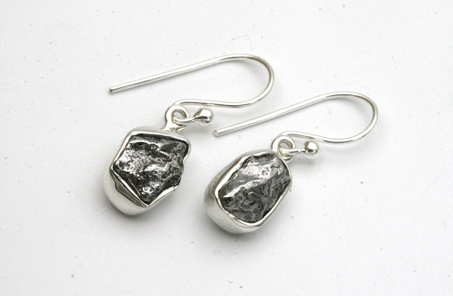 Meteorite Drop Earrings