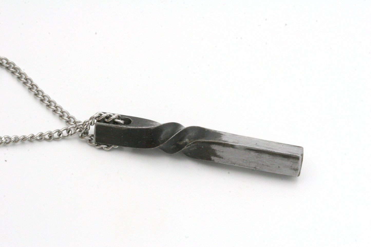 Iron Twist Pendant