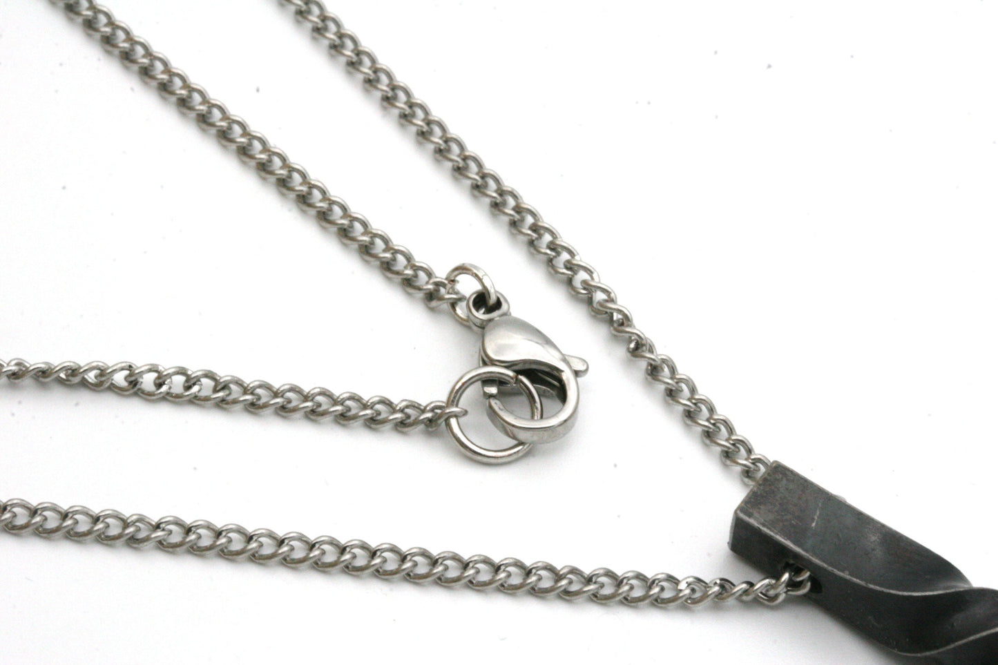 Iron Twist Pendant