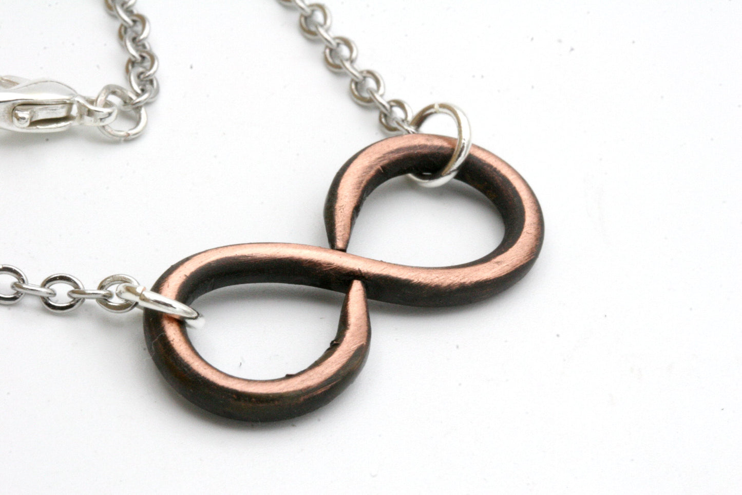 Copper infinity Necklace