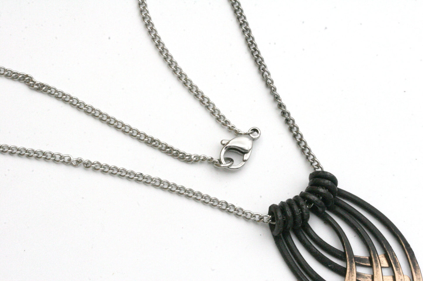 Layered Bronze Necklace