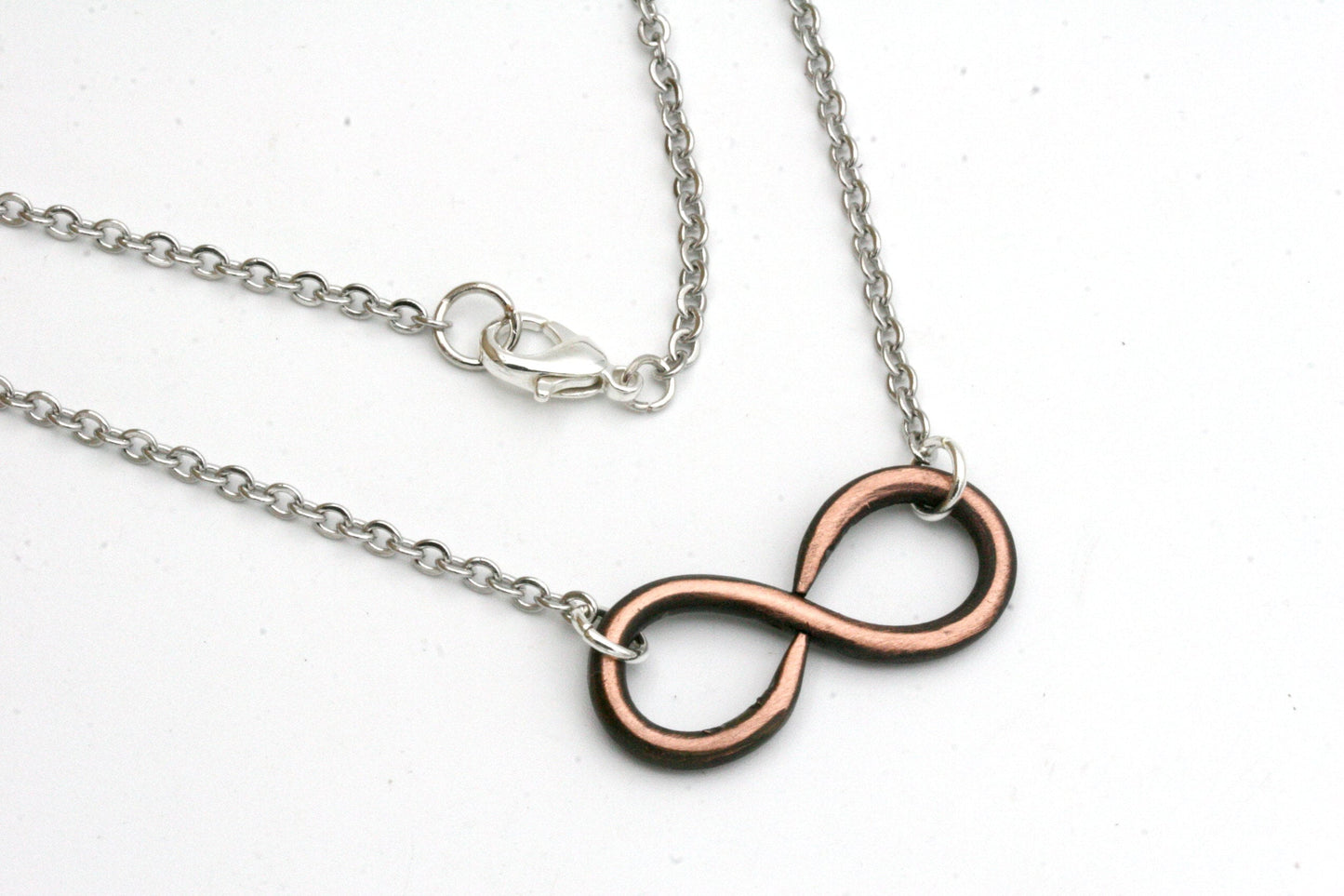 Copper infinity Necklace