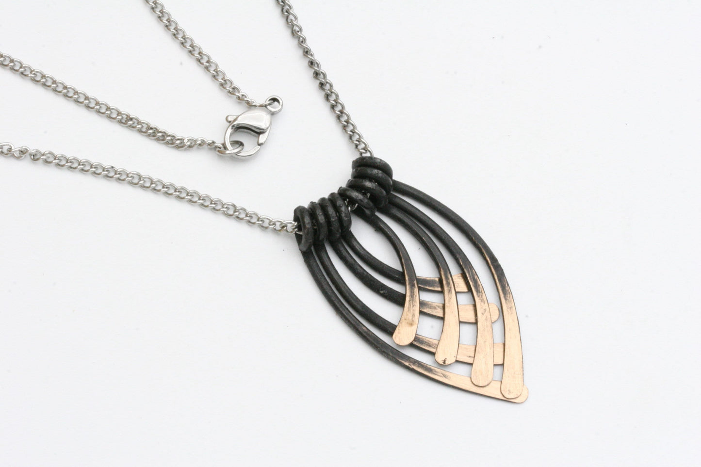 Layered Bronze Necklace