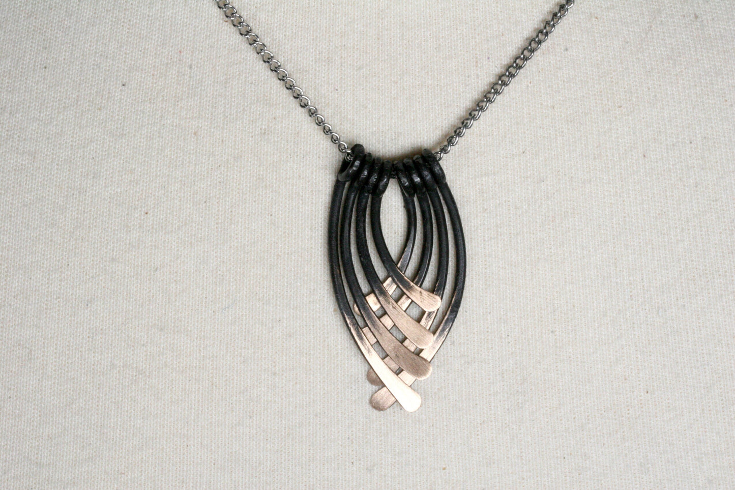 Layered Bronze Necklace