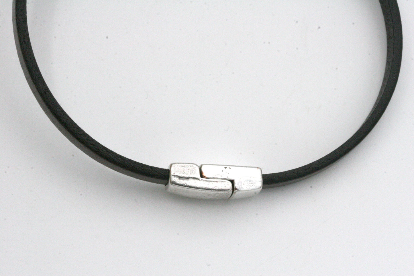 Iron Infinity Bracelet with Magnetic Clasp