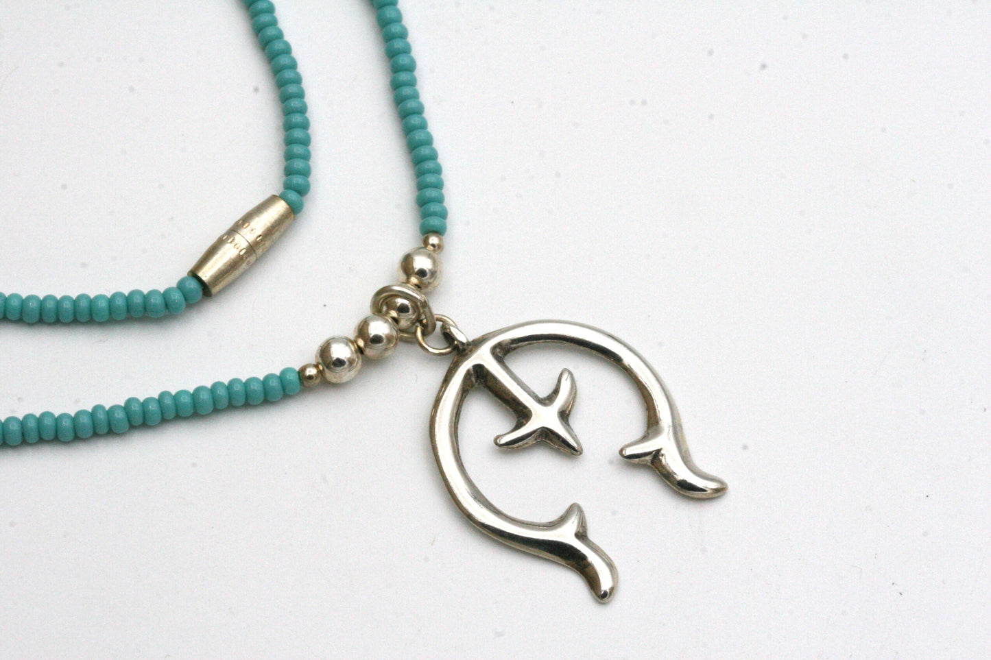 Small Naja Necklace with Turquoise beads