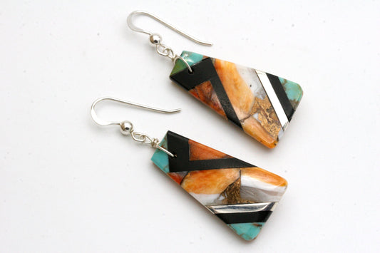 Southwestern Inlay Earrings