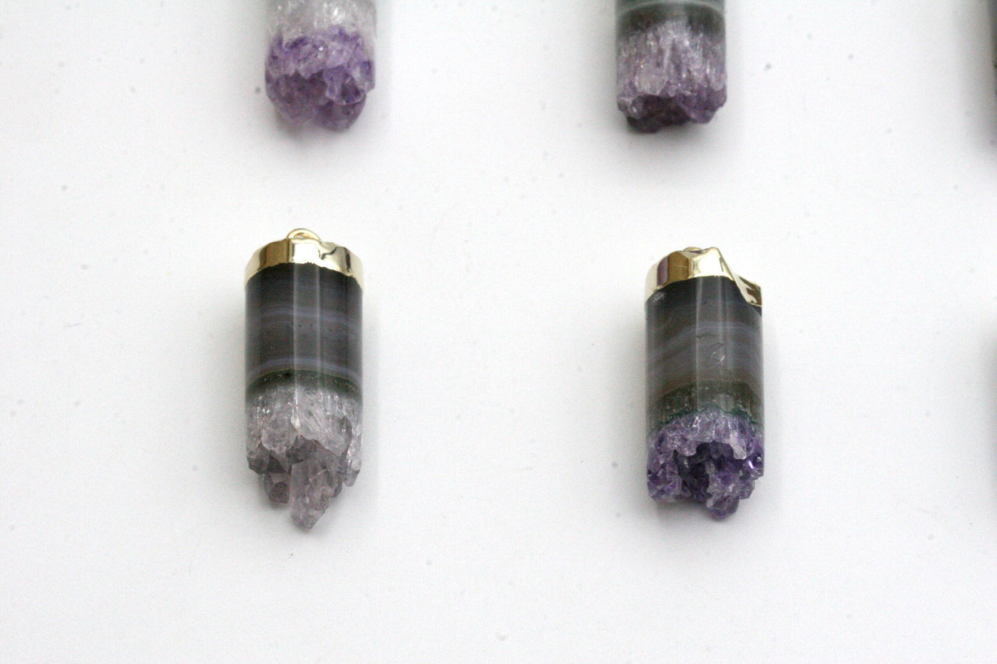 Amethyst Bullet Necklace