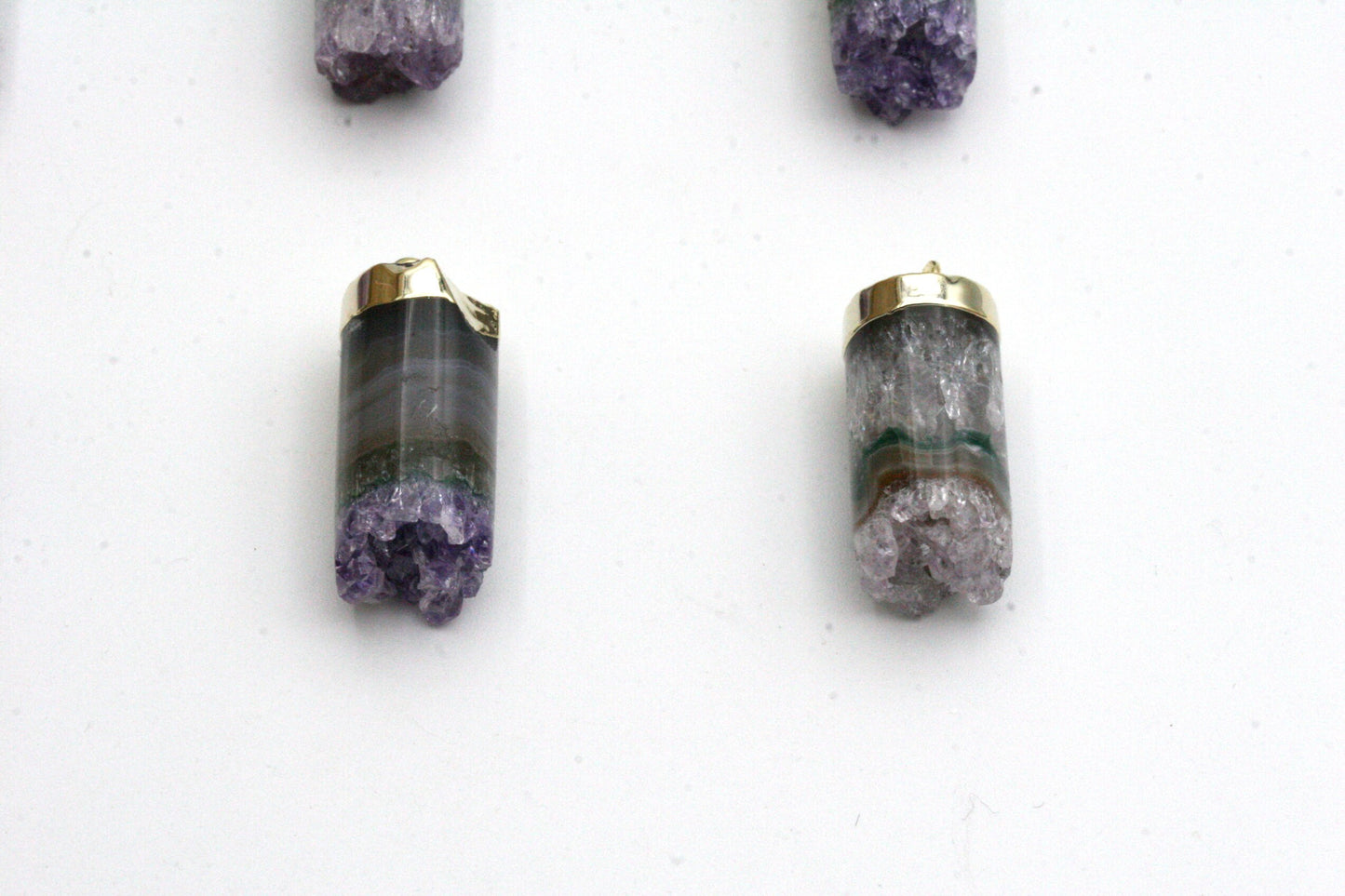 Amethyst Bullet Necklace
