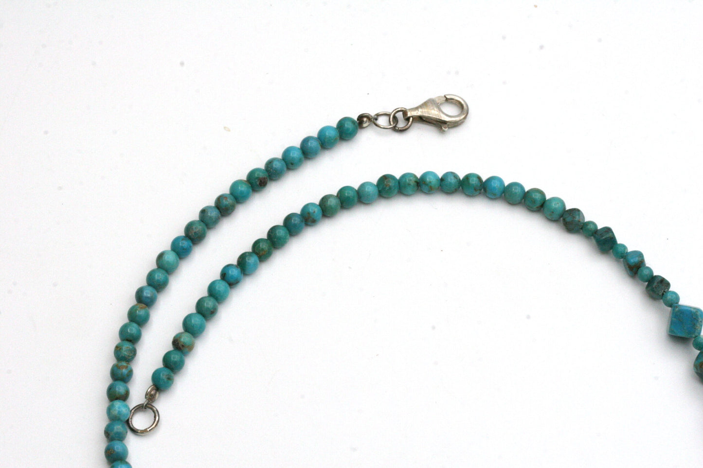 Turquoise Cube Necklace