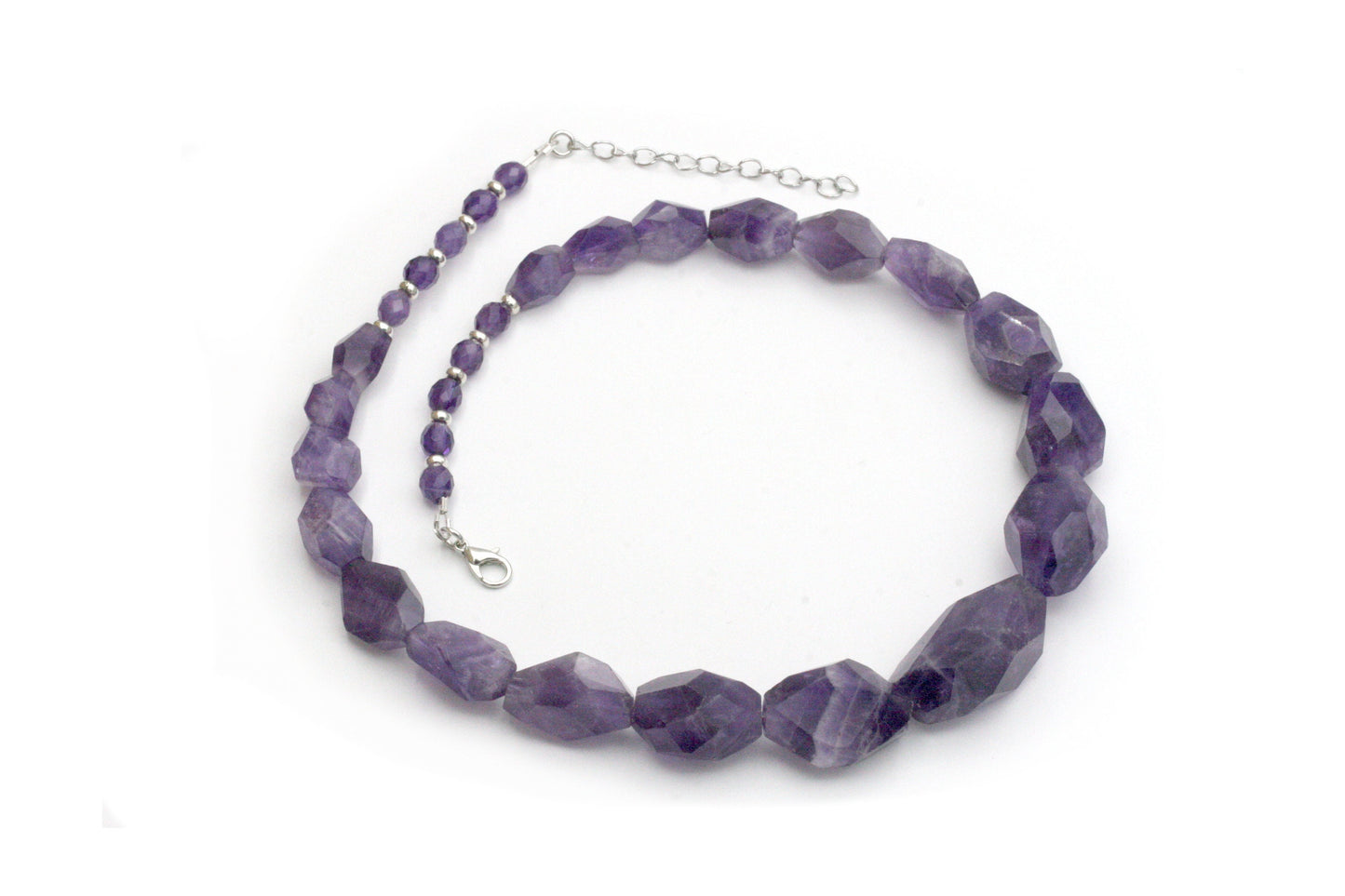 Chunky Amethyst Necklace