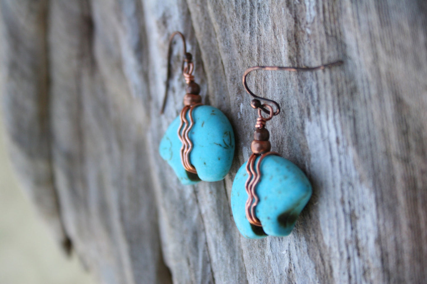 Zuni Bear Earrings