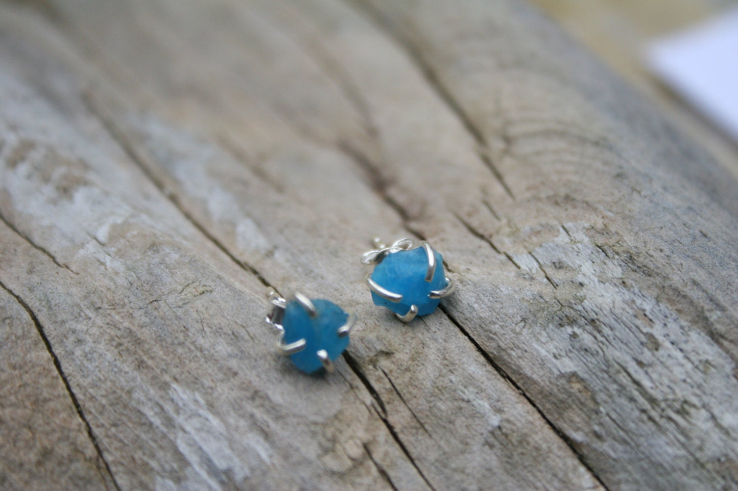 Apatite Stud Earrings