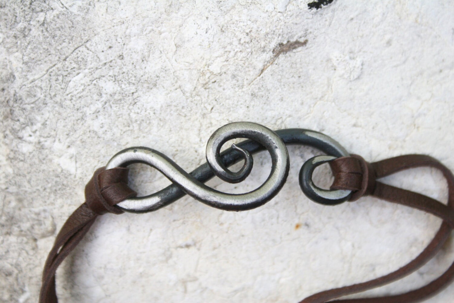 Iron Treble Clef Bracelet